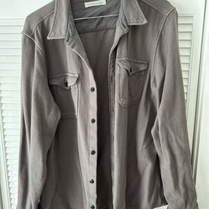 Outerknown Gray Blanket Shirt